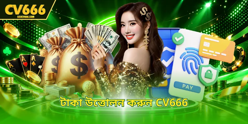 টাকা উত্তোলন করুন CV666 লেনদেন সম্পন্ন করার নির্দেশাবলী