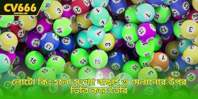 লোটো কিং হলো সংখ্যা বাছাই ও মেলানোর উপর ভিত্তি করে তৈরি